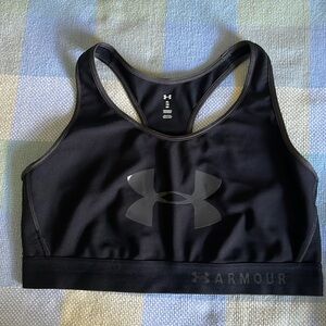 Under Armour Black gym top